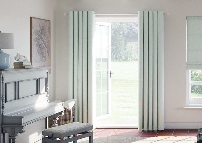 Stamford, Seafoam - Made to Measure Curtains - Image 3